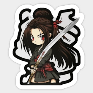 Anime Girl Sticker